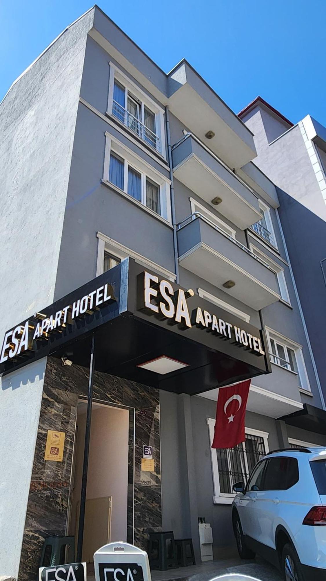 Esa Apart Hotel Trabzon Bagian luar foto